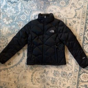 North Face Women’s Down Puffer Coat Black ski XS